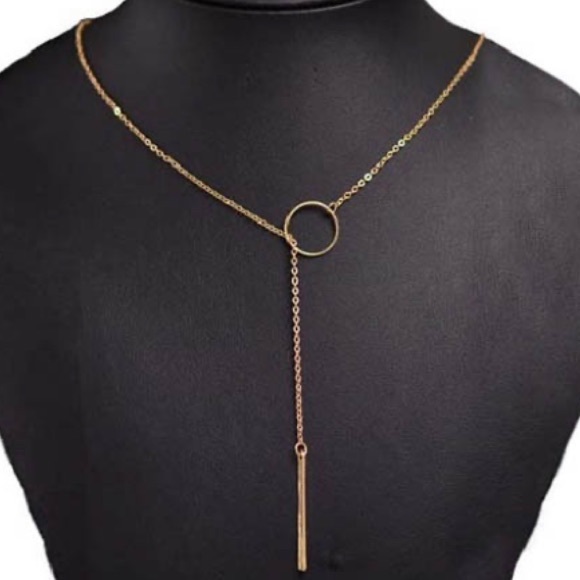 NWOT minimalist chain necklace - Picture 2 of 2